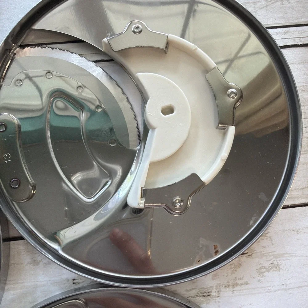 Cuisinart Food Processor dlc-7 Super Pro Parts Lot Stems Disc Blades